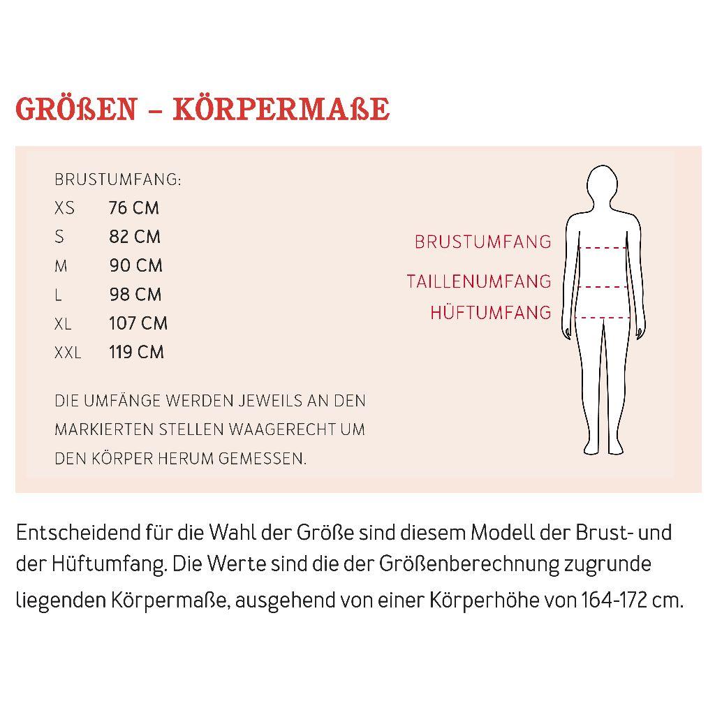 Papierschnittmuster Jerseybluse Frau Yelda XS-XXL